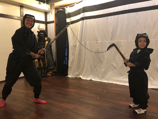 Ninja experience guests from Hong Kong, Japan. - Ninja experience '忍者堂 ...